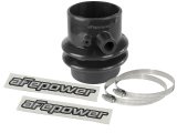 aFe Tubing Couplers 59-00110 Couplers, Straight, Silicone, Black, 3.25 in. Inlet/Outlet Diameter, 4.50 in. Length, Features Two Built-in Port Holes, Each thumbnail 2