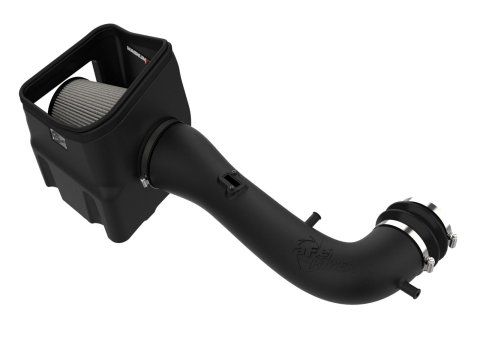 aFe Magnum Force Stage 2 Pro Dry S Air Intake Systems for 2014-2018 SIERRA 1500, SILVERADO 1500 - 54-13060D Kit, S, Polyethylene Tube, Black, Synthetic Filter, Gray, Chevy, GMC, 5.3L, 6.2L, Kit thumbnail 2