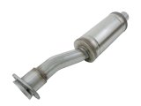 aFe Apollo GT 3 Inch Resonator 49C43131 Resonators, GT, Stainless Steel, Natural, 3.00 in. Center Inlet/Outlet, Ford, Each thumbnail 3