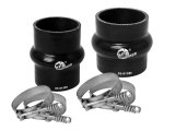 aFe BladeRunner Intercooler Couplings for 2008-2010 F-250 SUPER DUTY, F-350 DUTY - 46-20070SSC Tubing Couplers, OER Series, Cold Charge Pipe, Black, Silicone, Ford, Powerstroke, Kit thumbnail 1