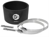 aFe Tubing Couplers 59-00009 Couplers, Straight, Silicone, Black, 4.00 in. Inlet/Outlet Diameter, 2.50 in. Length, Each thumbnail 1