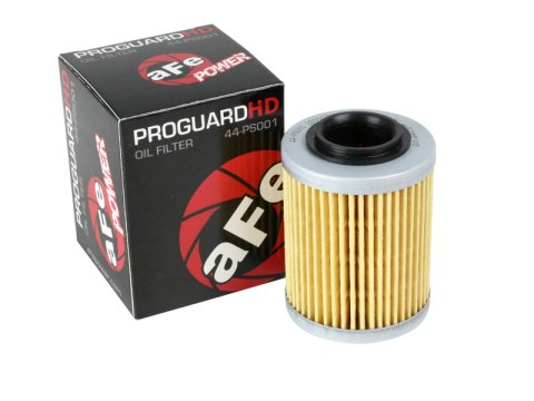 aFe Pro GUARD HD Oil Filters 44-PS001 Filter, HD, Cartridge, Powersport, Aprilia, Bombardier, Can-Am, Each thumbnail 6