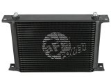 aFe BladeRunner Oil Coolers 46-80004 Engine Cooler, BladeRunner, Plate, 8.00 in. Tall, 10.00 in. Long, 2.00 in. Thick, Aluminum, Black Powdercoated, Kit thumbnail 6