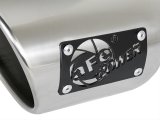aFe Mach Force XP Round, Polished 3 Inch Exhaust Tip 49T30452-P09 Tip, XP, Clamp-on, Stainless, Polished, 3.00 in. Inlet Diameter, 4.50 in. Outlet, 9.00 in. Length, Each thumbnail 1
