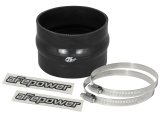 aFe Air Intake Kit Components 59-00041 Components, Coupler Kit. 4 in. I.D., 3 in. Length, Silicone, Black, Clamps Included, thumbnail 2