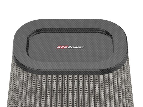 aFe Magnum FLOW Pro DRY S Air Filters 27-90203D Track Series Intake Replacement Filter w/ Media 4 IN F x (7-3/4 x 6-1/2) IN B x (5-3/4 x 3-3/4) IN T x 7 IN H
