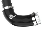 aFe BladeRunner Intercooler Pipes for 2022-2023 STINGER - 46-20698-B Pipe, BladeRunner, Hot Side, Turbo To Intercooler, 2.50 in. Diameter, Aluminum, Black Powdercoated, Kia, Each thumbnail 4