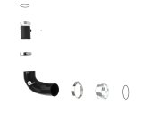 aFe BladeRunner Intercooler Pipes for 2022-2023 STINGER - 46-20698-B Pipe, BladeRunner, Hot Side, Turbo To Intercooler, 2.50 in. Diameter, Aluminum, Black Powdercoated, Kia, Each thumbnail 6