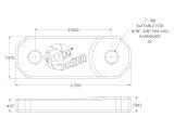 AFE Power Light Mount Brackets 79-91001 Auxiliary Mounting Bracket, aFe POWER Terra Guard Extension thumbnail 4