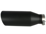 aFe Mach Force XP Round, Black 4 Inch Exhaust Tip 49T40701-B18 Tip, XP, Clamp-on, Stainless, Powdercoated, 4.00 in. Inlet Diameter, 7.00 in. Outlet, 18.00 in. Length, Each thumbnail 6