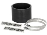 aFe Tubing Couplers 59-00051 Couplers, Straight, Silicone, Black, 2.50 in. Inlet/Outlet Diameter, 2.00 in. Length, Each thumbnail 2