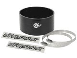aFe Tubing Couplers 59-00092 Couplers, Straight, Silicone, Black, 4.00 in. Inlet/Outlet Diameter, 2.00 in. Length, Each thumbnail 2