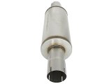 aFe Atlas Steel 3.5 Inch Muffler 49M00025 Muffler, Atlas, Perforated Core, 3.500 in. Inlet, 3.500 in. Outlet, 16.000 in. Body Length, Universal, Each thumbnail 6