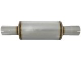 aFe Atlas Steel 3.5 Inch Muffler 49M00025 Muffler, Atlas, Perforated Core, 3.500 in. Inlet, 3.500 in. Outlet, 16.000 in. Body Length, Universal, Each thumbnail 8