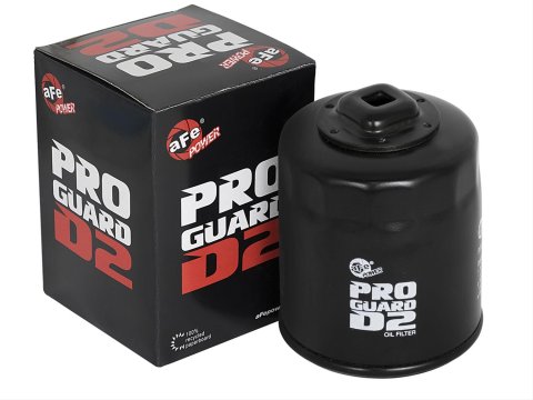 aFe Pro GUARD D2 Oil Filters 44-LF014-MB Filter, Guard D2, Canister, for use on Honda®, Nissan, Set of 4 thumbnail 2