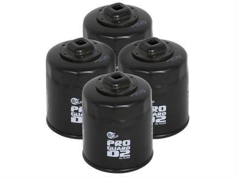 aFe Pro GUARD D2 Oil Filters 44-LF014-MB Filter, Guard D2, Canister, for use on Honda®, Nissan, Set of 4 thumbnail 5