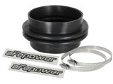 aFe Tubing Couplers 59-00069 Couplers, Straight, Silicone, Black, 3.88 in. Inlet/Outlet Diameter, 2.50 in. Length, Each thumbnail 2