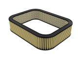 aFe Pro GUARD 7 Air Filter Elements 18-87005 Elements, 7, Oiled, Cotton/Synthetic, Gold, Rectangular, Each thumbnail 4