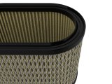 aFe Pro GUARD 7 Air Filter Elements 71-90014 Filter, Guard 7, Cotton/Synthetic, Oval, 9.00 in. Length, 5.50 in. Width, 4.50 in. Height, Each thumbnail 5