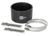 aFe Tubing Couplers 59-00043 Couplers, Straight, Silicone, Black, 3.25 in. Inlet/Outlet Diameter, 2.00 in. Length, Each thumbnail 2