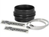 aFe Tubing Couplers 59-00084 Couplers, Straight, Silicone, Black, 3.75 in. Inlet/Outlet Diameter, 2.50 in. Length, Each thumbnail 1