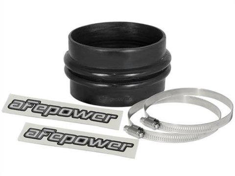 aFe Tubing Couplers 59-00084 Couplers, Straight, Silicone, Black, 3.75 in. Inlet/Outlet Diameter, 2.50 in. Length, Each