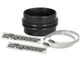 aFe Tubing Couplers 59-00084 Couplers, Straight, Silicone, Black, 3.75 in. Inlet/Outlet Diameter, 2.50 in. Length, Each thumbnail 2
