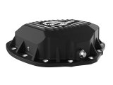 aFe Pro Series 14 Bolt AAM 11.5 Inch Differential Cover 46-71261B Cover, Street Series, Black w/ Machined Fins, With Gear Oil, GM Diesel Trucks, Kit thumbnail 3