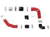 aFe BladeRunner Intercooler Pipes for 2023-2025 F-250 SUPER DUTY, F-350 DUTY - 46-20684-R Pipes, BladeRunner, Hot Side, Cold Side, 3.00 in., Aluminum, Red Powdercoated, Ford, Kit thumbnail 7