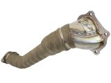 aFe Twisted Steel Turbo Downpipes for 2008-2015 LANCER - 48-36701 Downpipe, Mitsubishi Lancer EVO X, 2.0L, Each thumbnail 2