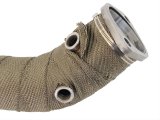 aFe Twisted Steel Turbo Downpipes for 2008-2015 LANCER - 48-36701 Downpipe, Mitsubishi Lancer EVO X, 2.0L, Each thumbnail 7