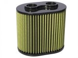 aFe Pro GUARD 7 Air Filter Elements 71-10139 Elements, 7, Oiled, Cotton/Synthetic, Gold, Oval, Ford, Each thumbnail 1