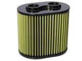 aFe Pro GUARD 7 Air Filter Elements 71-10139 Elements, 7, Oiled, Cotton/Synthetic, Gold, Oval, Ford, Each thumbnail 2