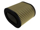 aFe Pro GUARD 7 Air Filter Elements 71-10139 Elements, 7, Oiled, Cotton/Synthetic, Gold, Oval, Ford, Each thumbnail 5
