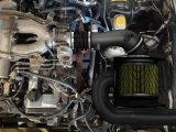 aFe Magnum Force Stage 2 Pro GUARD 7 Air Intake Systems 54-13012G Kit, 7, Polyethylene Tube, Black, Cotton/Synthetic Blend Filter, Gold, for Nissan, Kit thumbnail 4