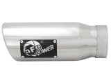 aFe Mach Force XP Round, Polished 3.50 Inch Exhaust Tip 49T35452-P12 Tip, XP, Clamp-on, Stainless, Polished, in. Inlet Diameter, 4.50 in. Outlet, 12.00 in. Length, Each thumbnail 6