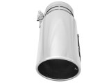aFe Mach Force XP Round, Polished 3.50 Inch Exhaust Tip 49T35452-P12 Tip, XP, Clamp-on, Stainless, Polished, in. Inlet Diameter, 4.50 in. Outlet, 12.00 in. Length, Each thumbnail 7