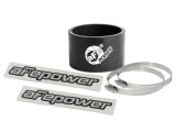 aFe Tubing Couplers 59-00109 Couplers, Straight, Silicone, Black, 2.25 in. Inlet/Outlet Diameter, 1.50 in. Length, Each thumbnail 1