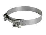 aFe Stainless Steel Hose Clamps 59-01031 Clamps, T-bolt Style, Steel, Natural, 4.563 in. to 4.875 in. O.D., Each thumbnail 2
