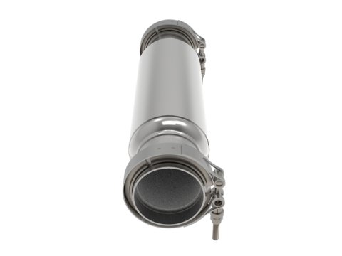 aFe Universal 3 Inch Resonator 49M10006 Exhaust Resonator, 304 Stainless Steel, 3.00 in. Diameter, 16.00 in. Overall Length, Each thumbnail 4