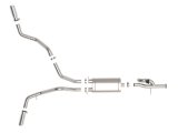 aFe Gemini XV Series Exhaust Systems for 2009-2018 SIERRA 1500, SILVERADO 1500 - 49-34133-P System, Series, Split Side Rear, Stainless Steel, Cat-Back, Dual Polished Tips, Chevrolet, GMC, Kit thumbnail 9