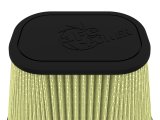 aFe Pro GUARD 7 Air Filter Elements 72-90120 Filter, Track Series Intake Replacement w/ Media (6-1/8x4-1/8) IN F x (9-1/4x7-1/4) IN B x (6x4) IN T x 7-1/8 IN H thumbnail 7
