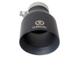 AFE Power Exhaust Tips 49T30504-B09 Takeda 409 Stainless Steel Clamp-on Tip Black 3 IN Inlet x 5 IN Outlet x 9 IN L thumbnail 5