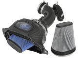 aFe Black Series Momentum Cold Air Intake Systems 52-74201-C Kit, Momentum, Pro Dry S/Pro 5R, Carbon Fiber Tube, Cotton Gauze/Synthetic Filter, Blue/Gray, Chevy, 6.2L, Kit thumbnail 1