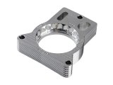 aFe Silver Bullet Throttle Body Spacers 46-34021 Spacers, Bullet, Billet Aluminum, Clear Anodized, Chevrolet, GMC, Each thumbnail 3