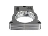 aFe Silver Bullet Throttle Body Spacers 46-34021 Spacers, Bullet, Billet Aluminum, Clear Anodized, Chevrolet, GMC, Each thumbnail 4
