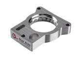 aFe Silver Bullet Throttle Body Spacers 46-34021 Spacers, Bullet, Billet Aluminum, Clear Anodized, Chevrolet, GMC, Each thumbnail 6