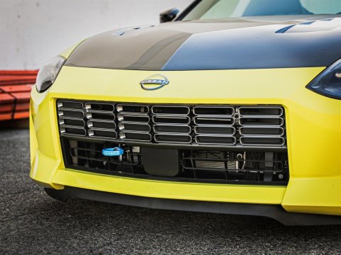 AFE Power - Tow Hooks and Covers for 2009-2020 370Z, 2023-2025 Z 450-712001-L aFe CONTROL Front Hook Blue Nissan 2023 V6-3.0L (tt) thumbnail 1