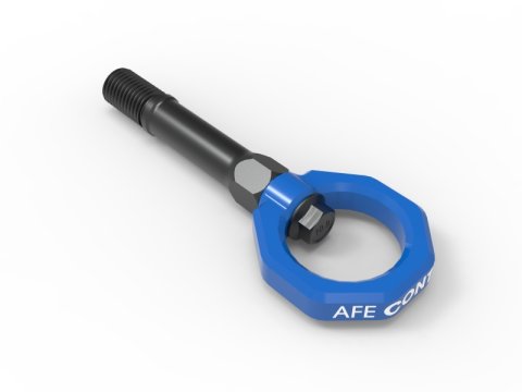 AFE Power - Tow Hooks and Covers for 2009-2020 370Z, 2023-2025 Z 450-712001-L aFe CONTROL Front Hook Blue Nissan 2023 V6-3.0L (tt) thumbnail 6