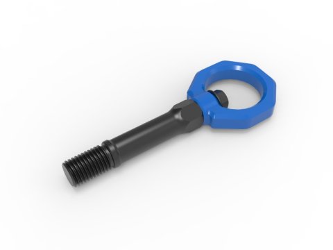 AFE Power - Tow Hooks and Covers for 2009-2020 370Z, 2023-2025 Z 450-712001-L aFe CONTROL Front Hook Blue Nissan 2023 V6-3.0L (tt) thumbnail 9